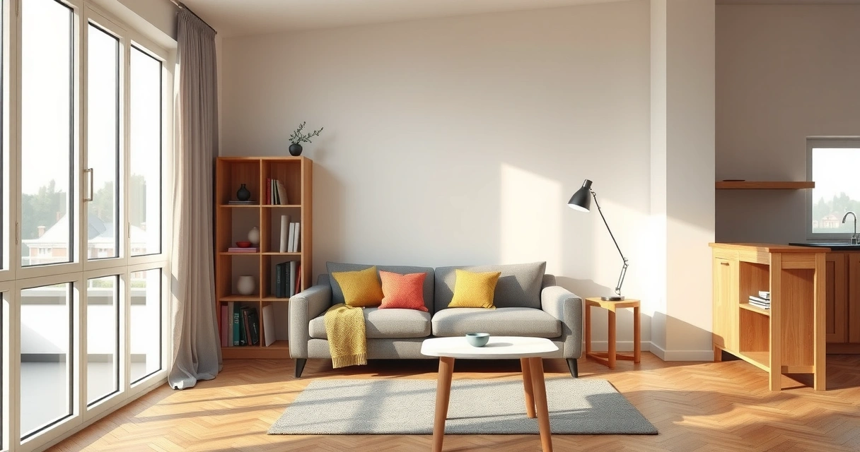 Kleine Wohnung einrichten: Platz sparen & clever einrichten